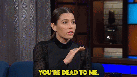 Jessica Biel Youre Dead To Me GIF