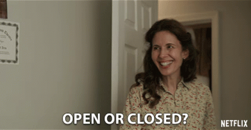 Jessica Hecht Open Or Closed Door GIF