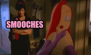 Jessica Rabbit Giving Smooches GIF