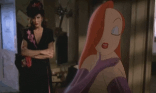 Jessica Rabbit Blowing Kisses GIF