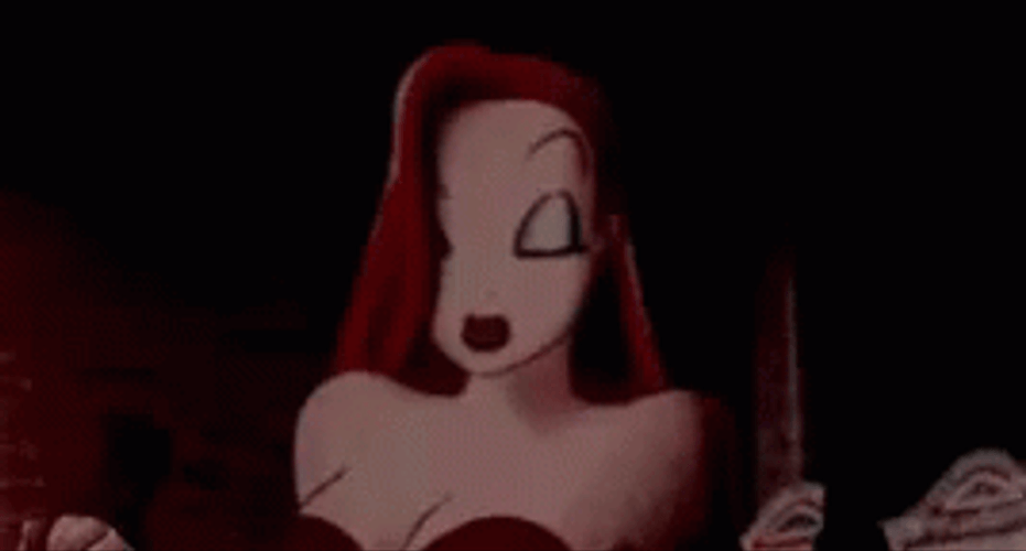 Jessica Rabbit Demure Smile GIF