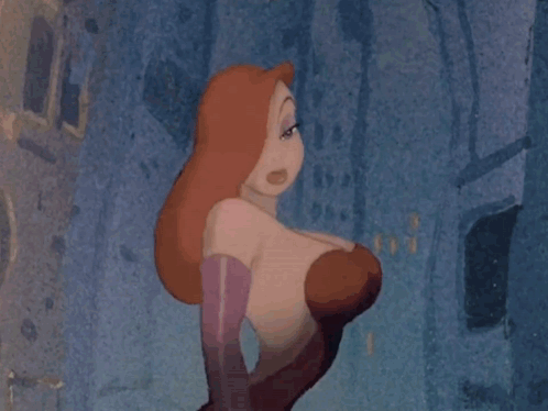 Jessica Rabbit Drawing Gun GIF