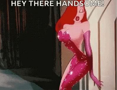 Jessica Rabbit Hey There Handsome GIF