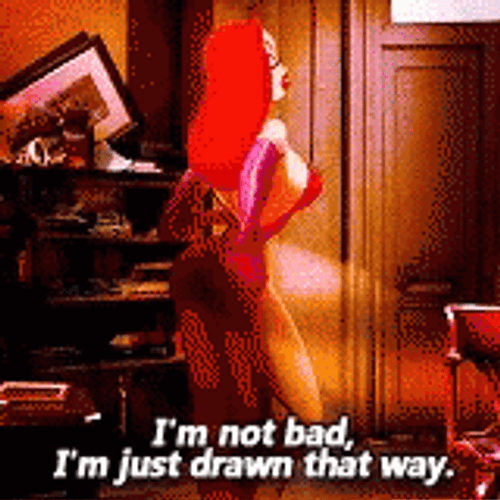 Jessica Rabbit Not Bad GIF