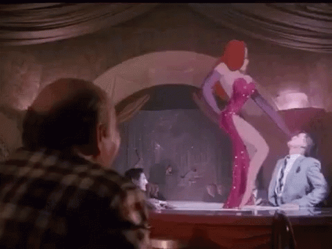 Jessica Rabbit Sultry Dance Roger Rabbit GIF