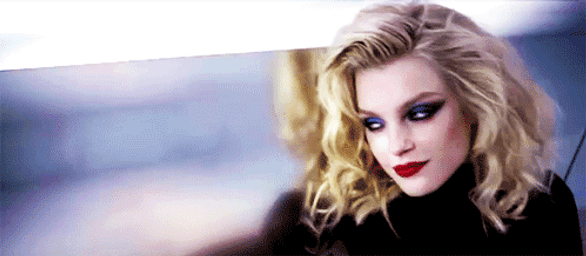 Jessica Stam Zoning Out GIF