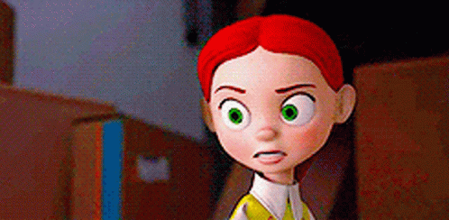 Jessie From Toy Story Biting Pin GIF