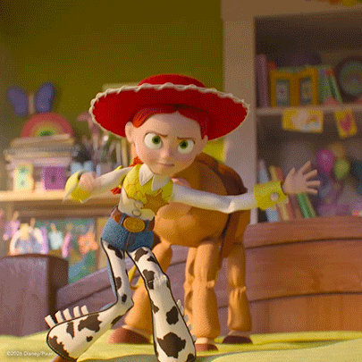 Jessie from Toy Story with Stuffed Horse