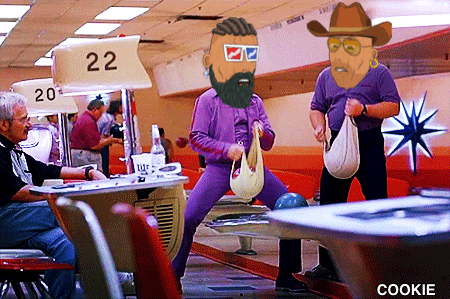 Jesus Big Lebowski Cookie Parody GIF