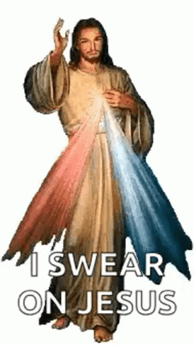 I Swear On Jesus Christ Trinity Blessing GIF