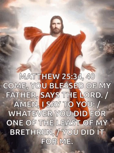 Jesus Christ Bible Verse Matthew GIF