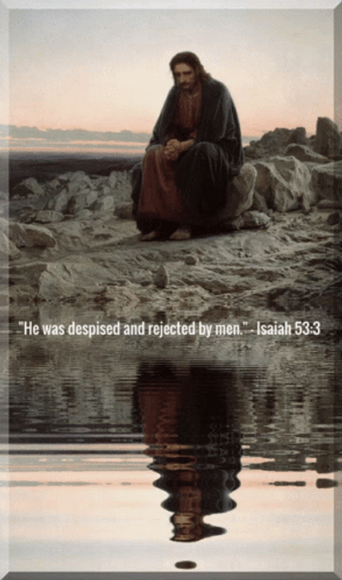 Jesus Christ Seaside Bible Verse Isaiah GIF