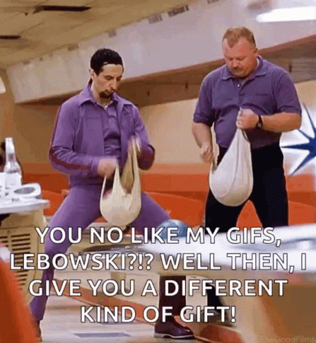 Jesus Cleaning Bowling Balls Big Lebowski Meme GIF