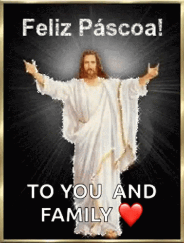 Jesus Feliz Pascua To You And Family GIF