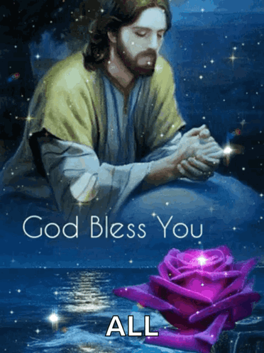 Jesus God Bless You All GIF