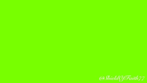 Jesus Is The Good Shepherd Written On A Green Background GIF