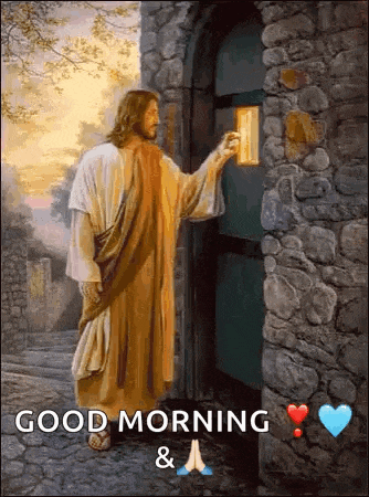 Jesus Knocks Gif GIF
