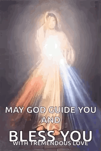 Jesus May God Guide Bless You Tremendous Love GIF