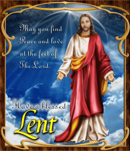 Jesus May You Find Peace and Love at the Feet of the Lord