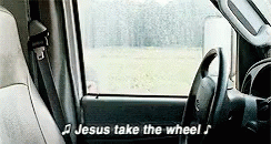 Jesus Take The Wheel Song Lyrics GIF