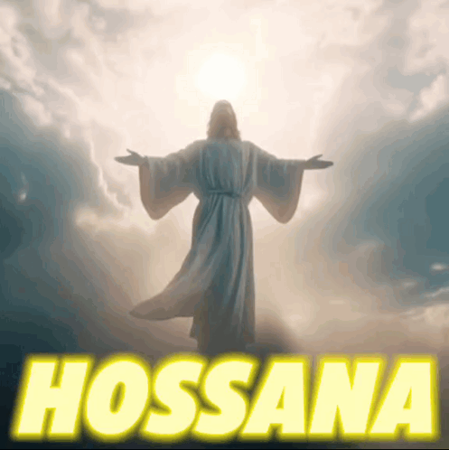 Jesus With Hosanna GIF
