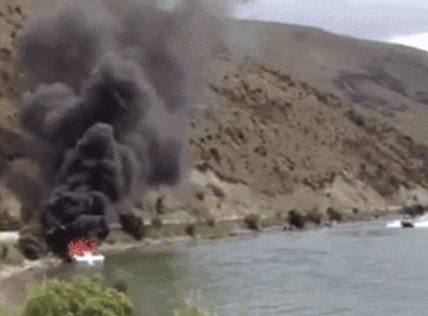 Jets Ki Caught On Fire Save GIF