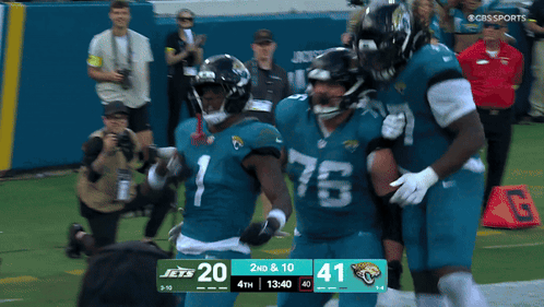 Jets Vs Jaguars Football Game On CBS Sports GIF