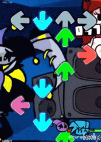 Jevil Deltarune Arrow Up Down GIF