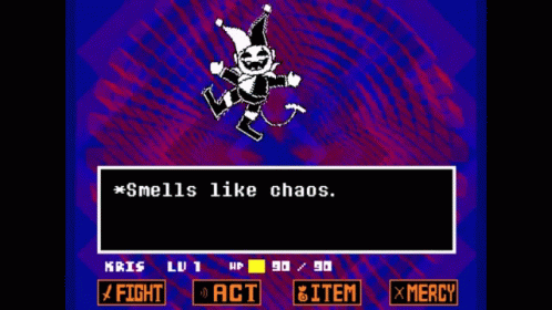 Jevil Smells Like Chaos GIF