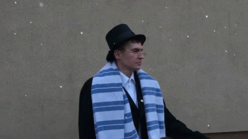 Jew Rabbi Hat GIF