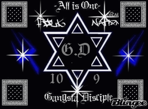Jewish Star All Is One Gangsta Disciple
