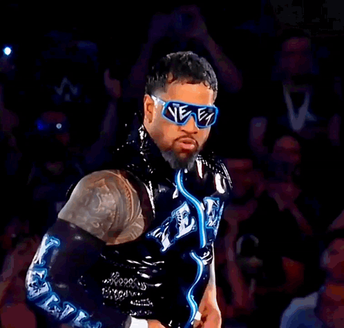 Jey Uso Wearing Sunglass GIF