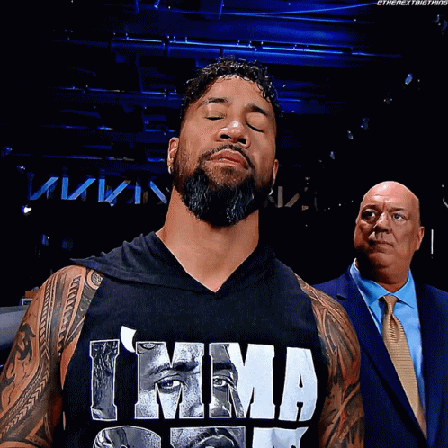 Jey Uso Worried Reaction GIF