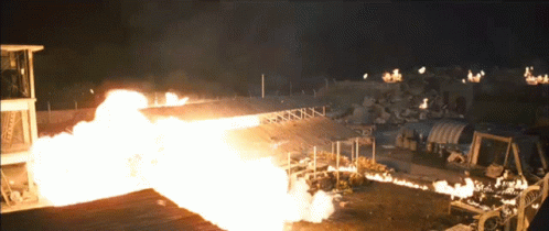 Bomb Explosion Caught On Camera GIF