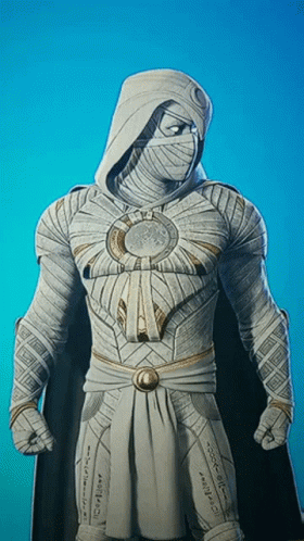 Moon Knight Revolving Game Character GIF
