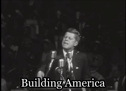 Jfk Building America GIF