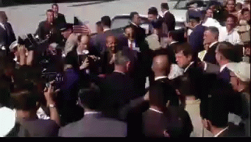 Jfk In A Crowd GIF