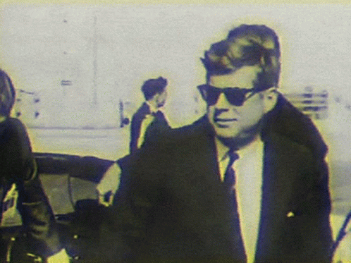 Jfk With His Guys GIF