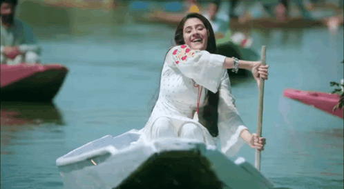 Jhanak Raina Happily Row The Boat GIF