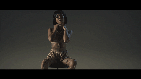 Jhene Aiko Hands On Herself Music Video GIF