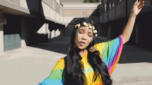 Jhene Aiko Hippie GIF