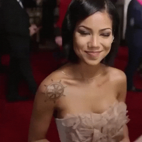 Jhene Aiko Red Carpet GIF