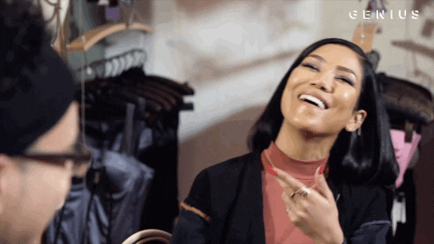 Jhene Aiko Saying Yes GIF