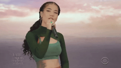 Jhene Aiko Singing GIF