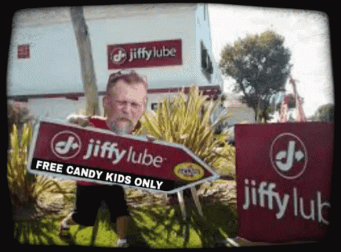 Jiffy Lube Free Candy Kids Only GIF
