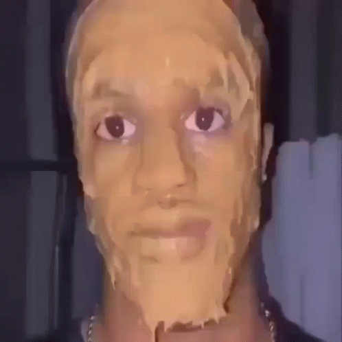 Jiffy Peanut Butter On The Face GIF