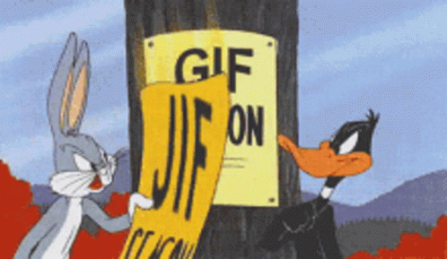 Jiffy Season Daffy Duck And Bugs Bunny GIF