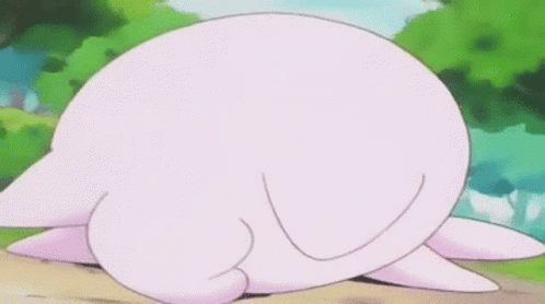 Jigglypuff Crying Laying In The Road GIF