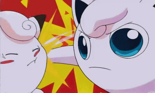 Jigglypuff Having A Boxing With Friends GIF