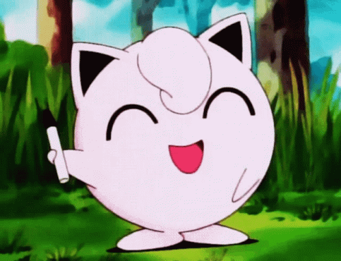 Jigglypuff Laughing Face GIF